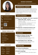 Chef Resume Template Dubai 2026 — Kitchen Professional | Canva Editable ATS-Friendly