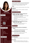 Front Desk Resume Template Dubai 2026 — Concierge Elegant | Canva Editable ATS-Friendly