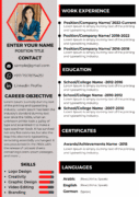Dubai Resume Template – Experience First Layout