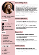 Dubai Resume Template – Career Switcher Layout