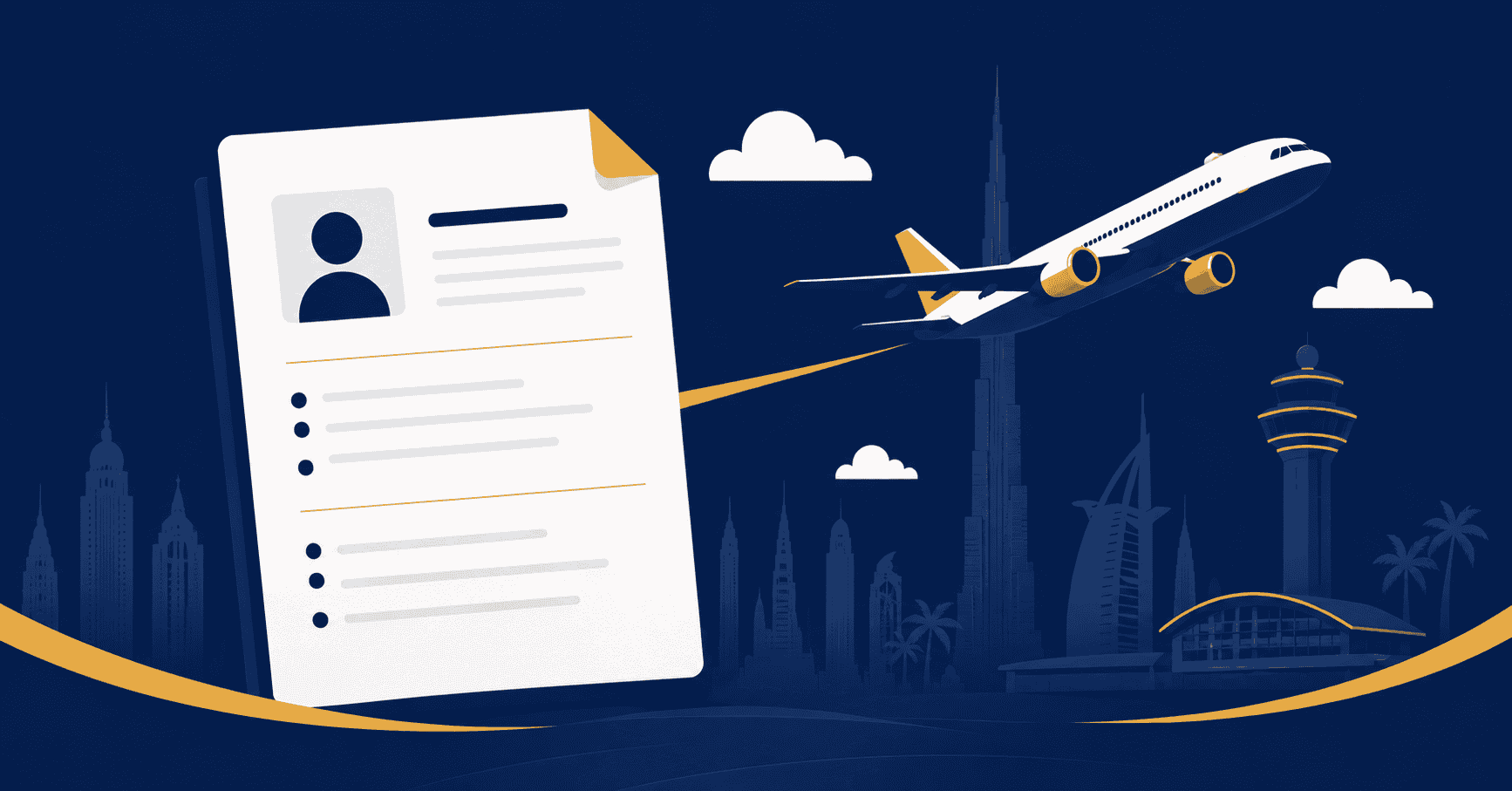 Cabin Crew Resume for Emirates, Etihad & Flydubai 2026