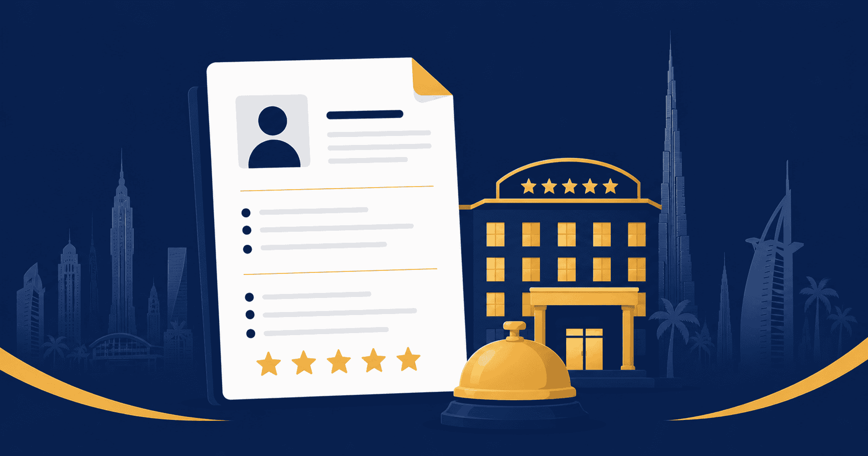 Hospitality Resume Format Dubai 2026 — Hotels, F&B & Front Office