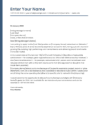 Dubai corporate management cover letter template contemporary design Canva A4