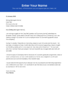 Dubai fresh graduate cover letter template modern design Canva A4