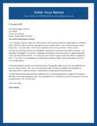 UAE doctor cover letter template professional medical design Canva A4