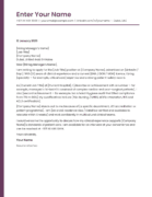 Dubai pharmacist cover letter template premium medical design Canva A4