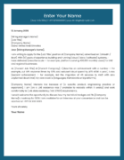 UAE software engineer cover letter template tech style Canva A4